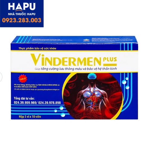 Vindermen Plus là thuốc gì