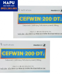 Thuốc Cefwin 200 DT giá bao nhiêu