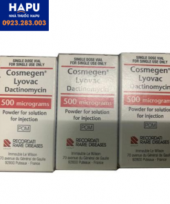 Cosmegen Lyovac 500 mcg giá bao nhiêu