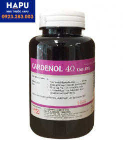 Thuốc Cardenol 40mg giá bao nhiêu