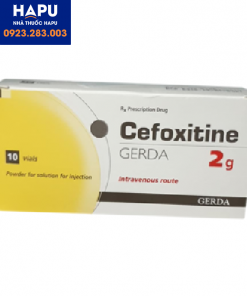 Thuốc Cefoxitine Gerda 2g là thuốc gì