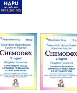 Thuốc Chemodox 2mg/ml giá bao nhiêu