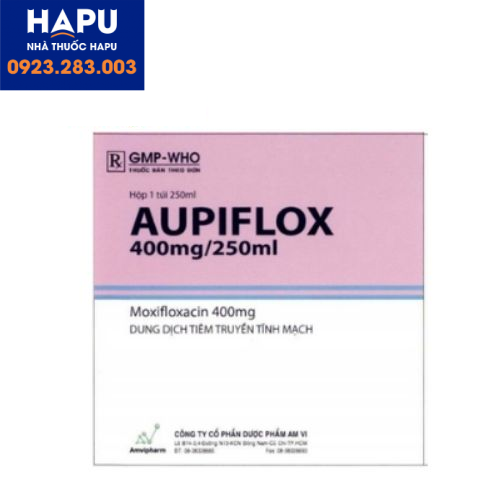 Thuốc Aupiflox 400mg/250ml giá bao nhiêu