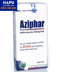 Thuốc Aziphar 200mg/5ml giá bao nhiêu