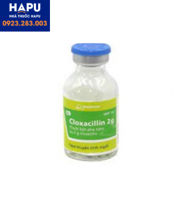 Thuốc Cloxacilin 2g giá bao nhiêu