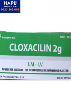 Thuốc Cloxacilin 2g là thuốc gì