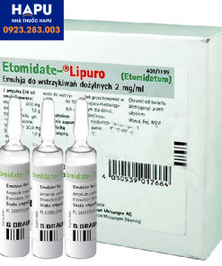 Thuốc Etomidate Lipuro là thuốc gì