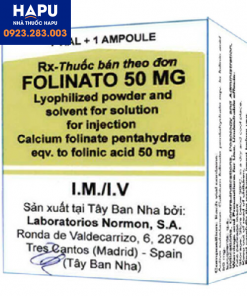 Thuốc Folinato 50mg là thuốc gì