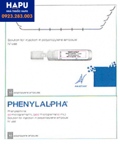 Thuốc Phenylalpha 50 micrograms/ml là thuốc gì
