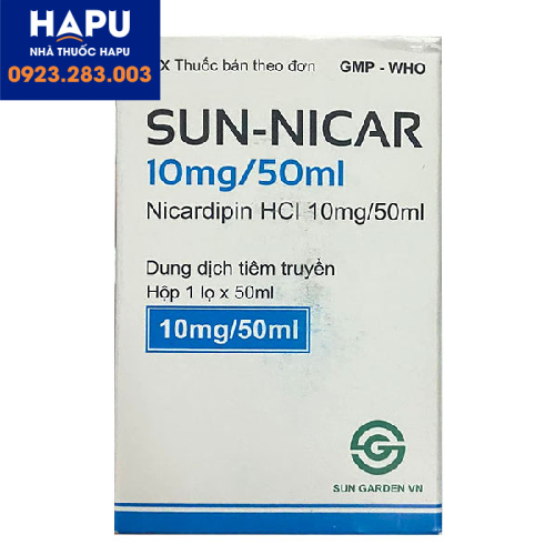 Thuốc Sun-Nicar 10mg/50ml là thuốc gì