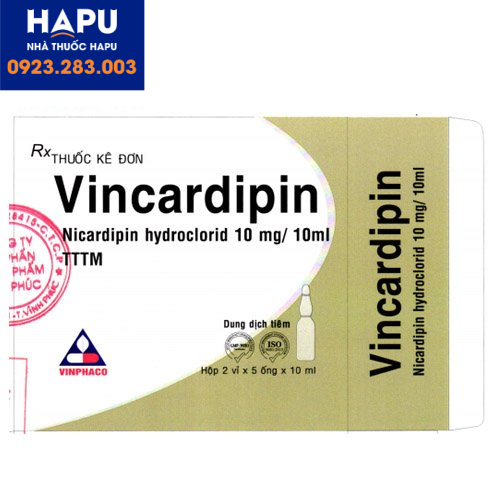 Thuốc Vincardipin là thuốc gì