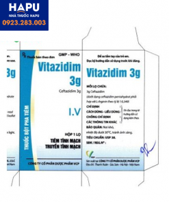 Thuốc Vitazidim 3g là thuốc gì