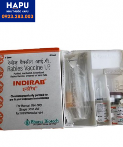 Vắc xin Indirab giá bao nhiêu