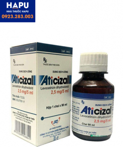 Thuốc Aticizal 2,5mg/5ml giá bao nhiêu