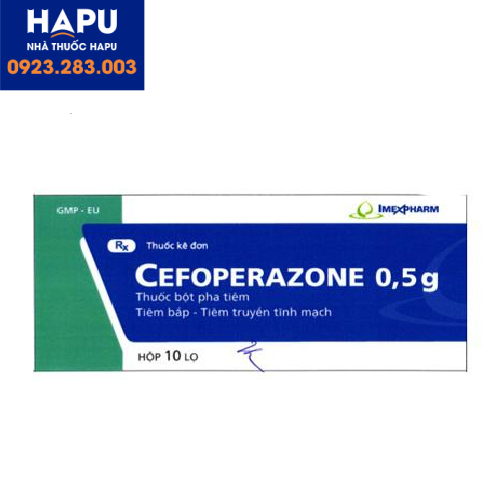 Thuốc Cefoperazone 0.5g là thuốc gì