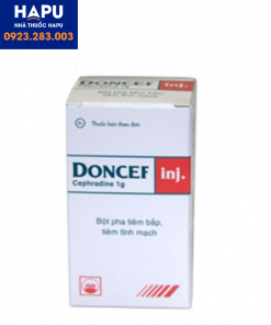 Thuốc Doncef 1g là thuốc gì
