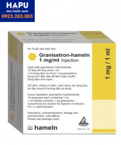 Thuốc Granisetrone-Hameln 1mg/ml Injetion là thuốc gì