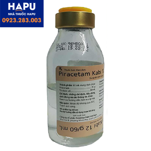 Thuốc Piracetam Kabi 12g/60ml giá bao nhiêu