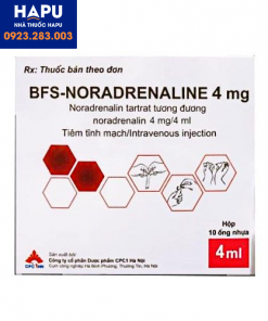 Thuốc BFS-Noradrenaline 4mg là thuốc gì