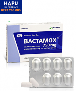 Thuốc Bactamox 750mg giá bao nhiêu