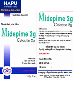 Thuốc Midepime 2g là thuốc gì