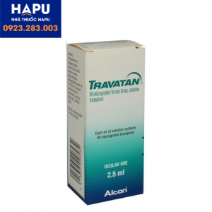 Thuốc Travatan 2.5ml là thuốc gì