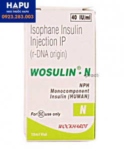 Thuốc Wosulin N giá bao nhiêu