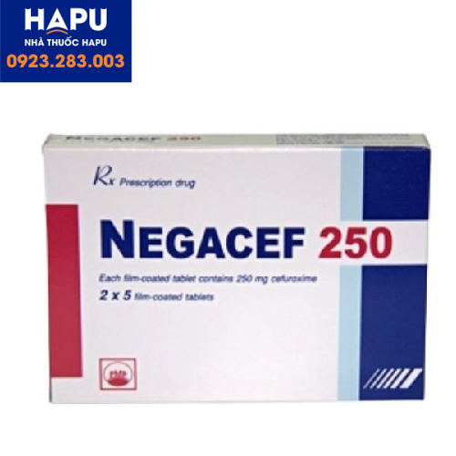 Thuốc Negacef 250mg là thuốc gì