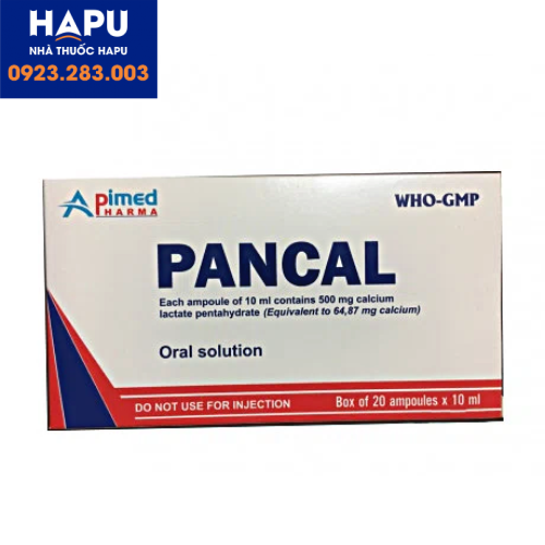 Thuốc Pancal 500mg là thuốc gì